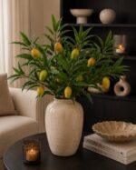 Mango tak 55L3F 105 × 35 cm - Geel - Afbeelding 2