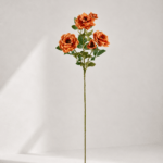 Chinese Rose (real touch) 22 × 22 × 82 cm - Oranje