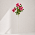Chinese Rose (real touch) 22 × 22 × 82 cm - Roze