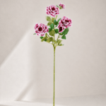 Chinese Rose (real touch) 22 × 22 × 82 cm - Roze/Paars