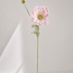 Poppy 18 × 18 × 75 cm - Wit/roze