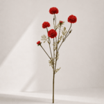 Chrysanthemum 81 × 20 cm - Rood