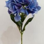 Real touch Hydrangea 47 × 16 cm - Blauw