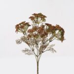 Flower bush 23 × 23 × 42 cm - Koffie