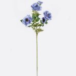 Chinese Rose (real touch) 22 × 22 × 82 cm - Blauw
