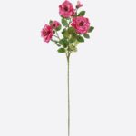 Chinese Rose (real touch) 22 × 22 × 82 cm - Roze