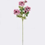 Chinese Rose (real touch) 22 × 22 × 82 cm - Rood/roze